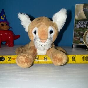 Wildlife Artists Baby Mountain Lion Plush 7” Cougar Cub Stuffed Animal